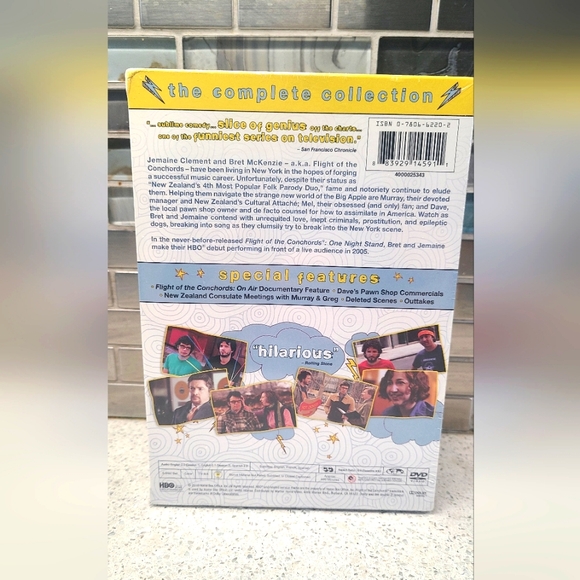 NEW/SEALED Flight of the Conchords DVD complete collection - Picture 2 of 2